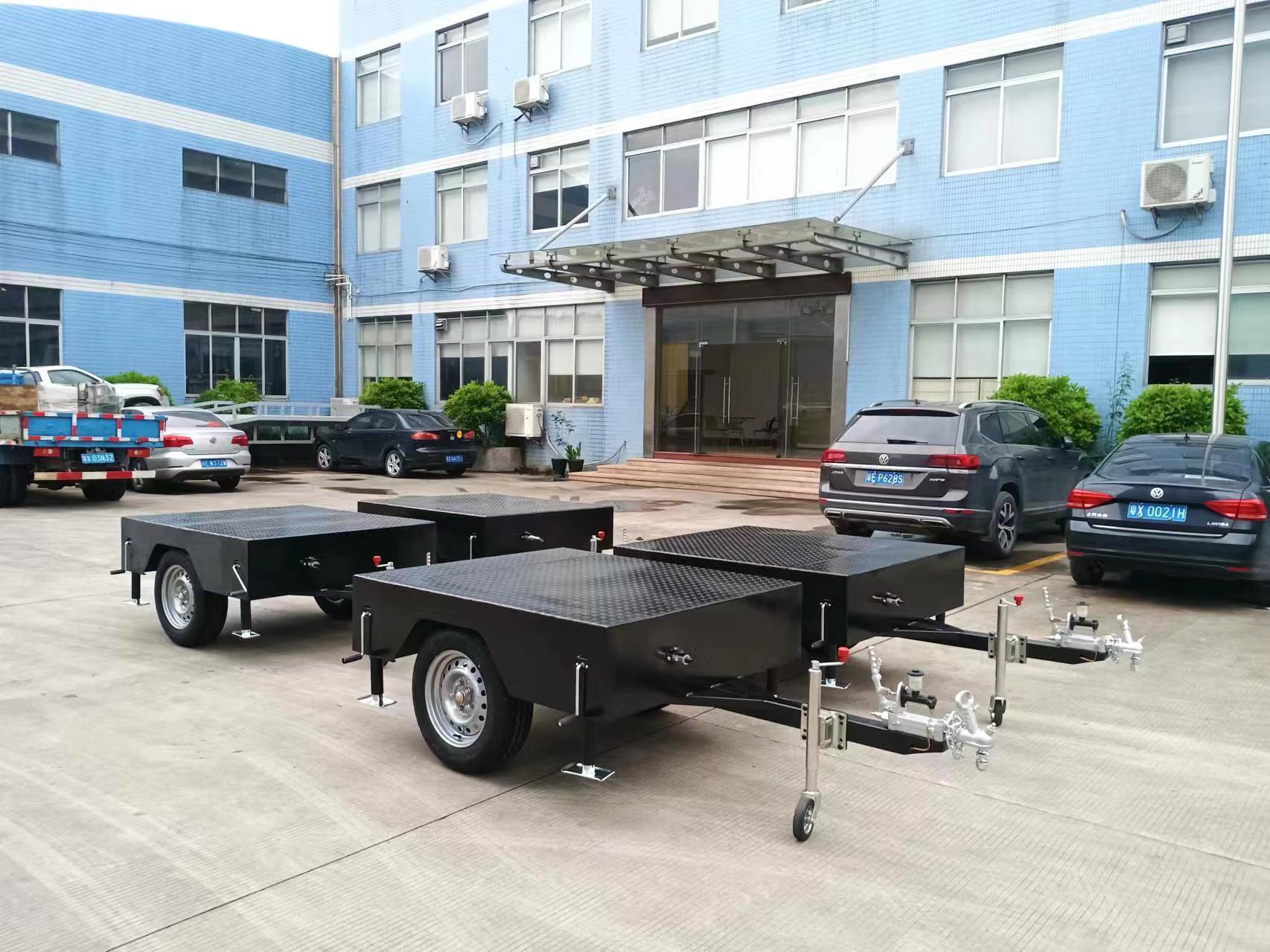 0.7吨小型消防华体会(中国)ATV全挂车案例